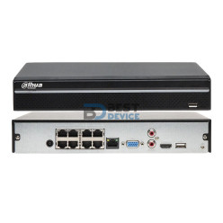 NVR DAHUA 4116HS-8P-4KS2 16CH 8POE 4K 1HDD