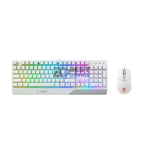 MSI VIGOR COMBO GK30 TECLADO/MOUSE/GAMER/ENG/BLANCO