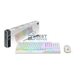MSI VIGOR COMBO GK30 TECLADO/MOUSE/GAMER/ENG/BLANCO