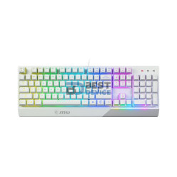TECLADO GAMER MSI VIGOR GK40 ENG/BLANCO