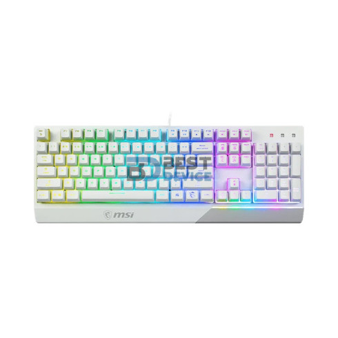 TECLADO GAMER MSI VIGOR GK40 ENG/BLANCO