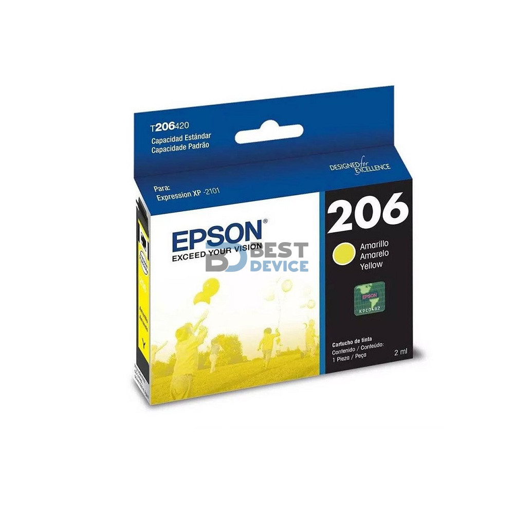 TINTA EPSON T206420-AL AMARILLO XP-2101
