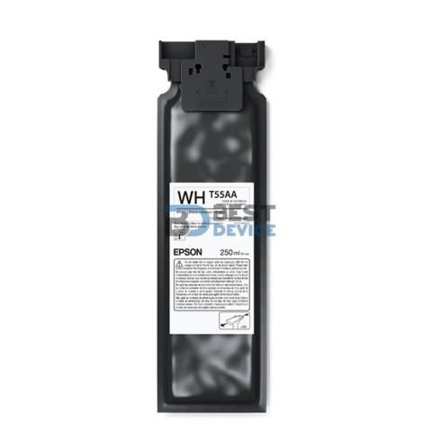TINTA EPSON T55AA20 F1070 ULTRACHROME DG2 WHITE 250ML