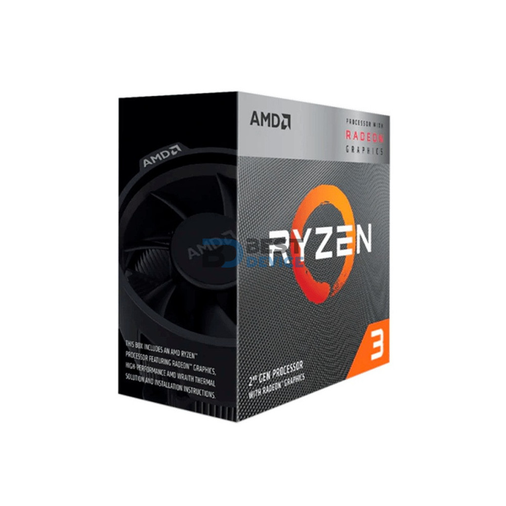 PROCESADOR AMD RYZEN 3 3200G AM4/3.6GHZ/6MB C/COOL YD3200C5FHBOX