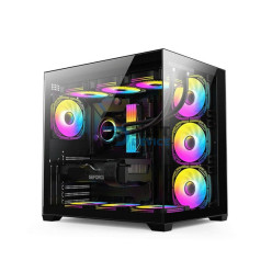 GABINETE GAMER FTX PCC-G07 EATX/ATX/MATX/ITX NEGRO