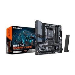 PLACA MADRE GIGABYTE B550M GAMING X WIFI6 AM4/S/R/HDMI/DP/2M2/DDR4/WIFI/USB/MAT