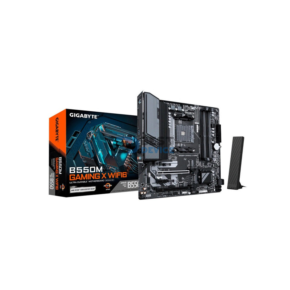 PLACA MADRE GIGABYTE B550M GAMING X WIFI6 AM4/S/R/HDMI/DP/2M2/DDR4/WIFI/USB/MAT