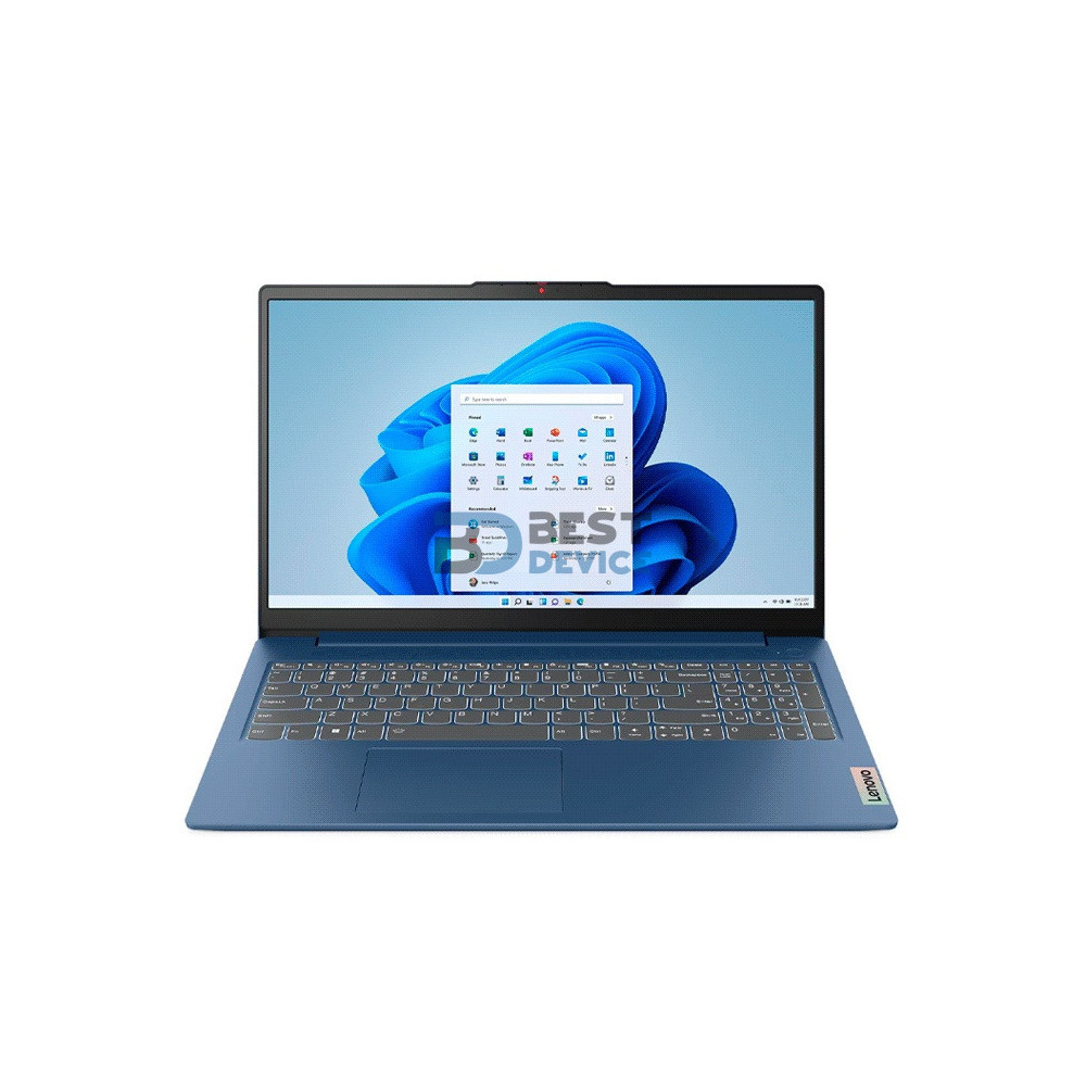 NOTEBOOK LENOVO IDEAPAD SLIM3 82XQ012HUS R5/8/512/W11H/15.6" FHD/AZUL