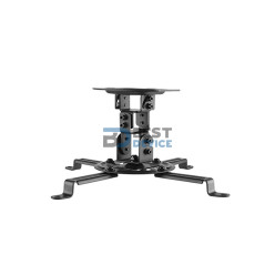 SOPORTE PARA PROYECTOR FTX FTX-18F NEGRO PARA MONTEAJE EN TECHO