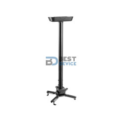 SOPORTE PARA PROYECTOR FTX FTX-20-02L NEGRO PARA MONTAJE EN TECHO
