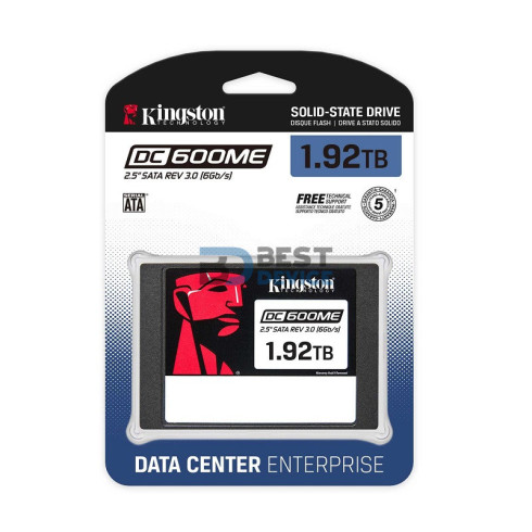 SSD KINGSTON 1.92TB SEDC600ME/1920G 2.5 SATA3 PARA SERVIDORES