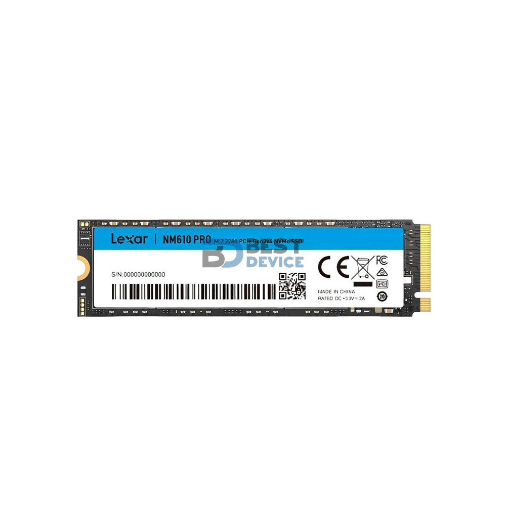 SSD LEXAR NM610 PRO 500GB M.2 NVME