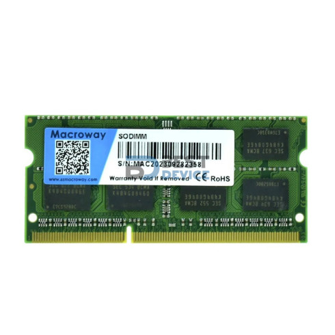 MEMORIA RAM PARA NOTEBOOK DDR4 MACROWAY 16GB 3200MHZ