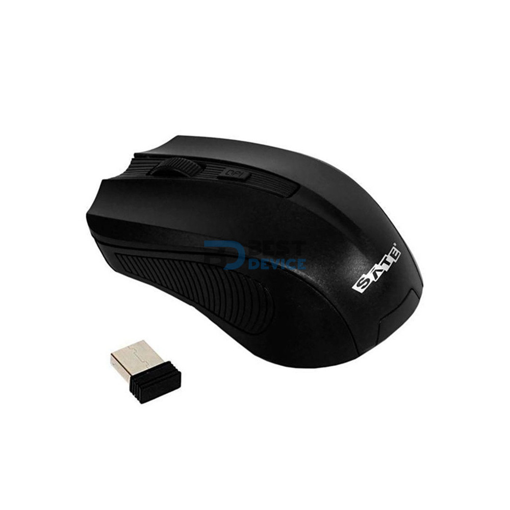 MOUSE SATE A-71G NEGRO/WIR