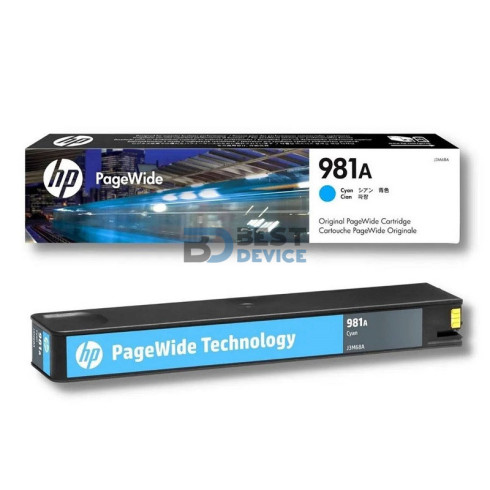 TONER HP J3M68A (981A) CYAN/586DN