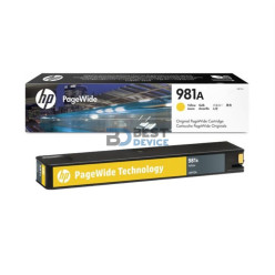TONER HP J3M70A (981A) AMARILLO/586DN