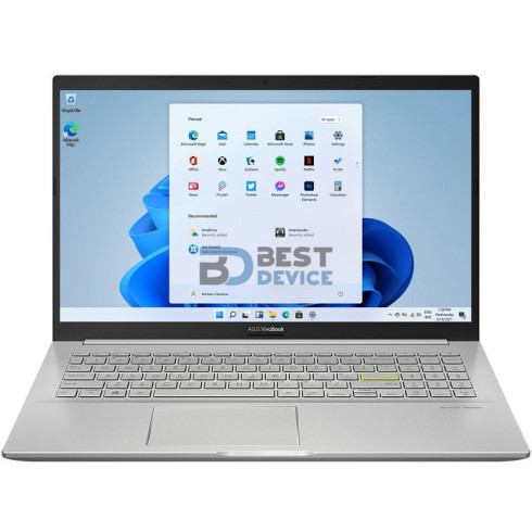 NOTEBOOK ASUS CI3 K513EA-BQ2405W/15/4/128/W11/SILVER