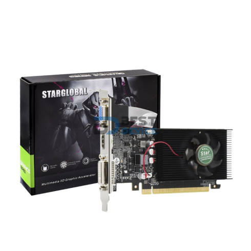 TARJETA GRÁFICA STAR GT610 2GB 64BIT DDR3/DVI/HDMI/VGA