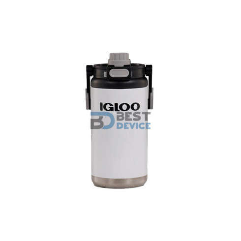 BOTELLA TÉRMICA IGLOO 1.6L CHUG BLANCO CON MANIJA 31487