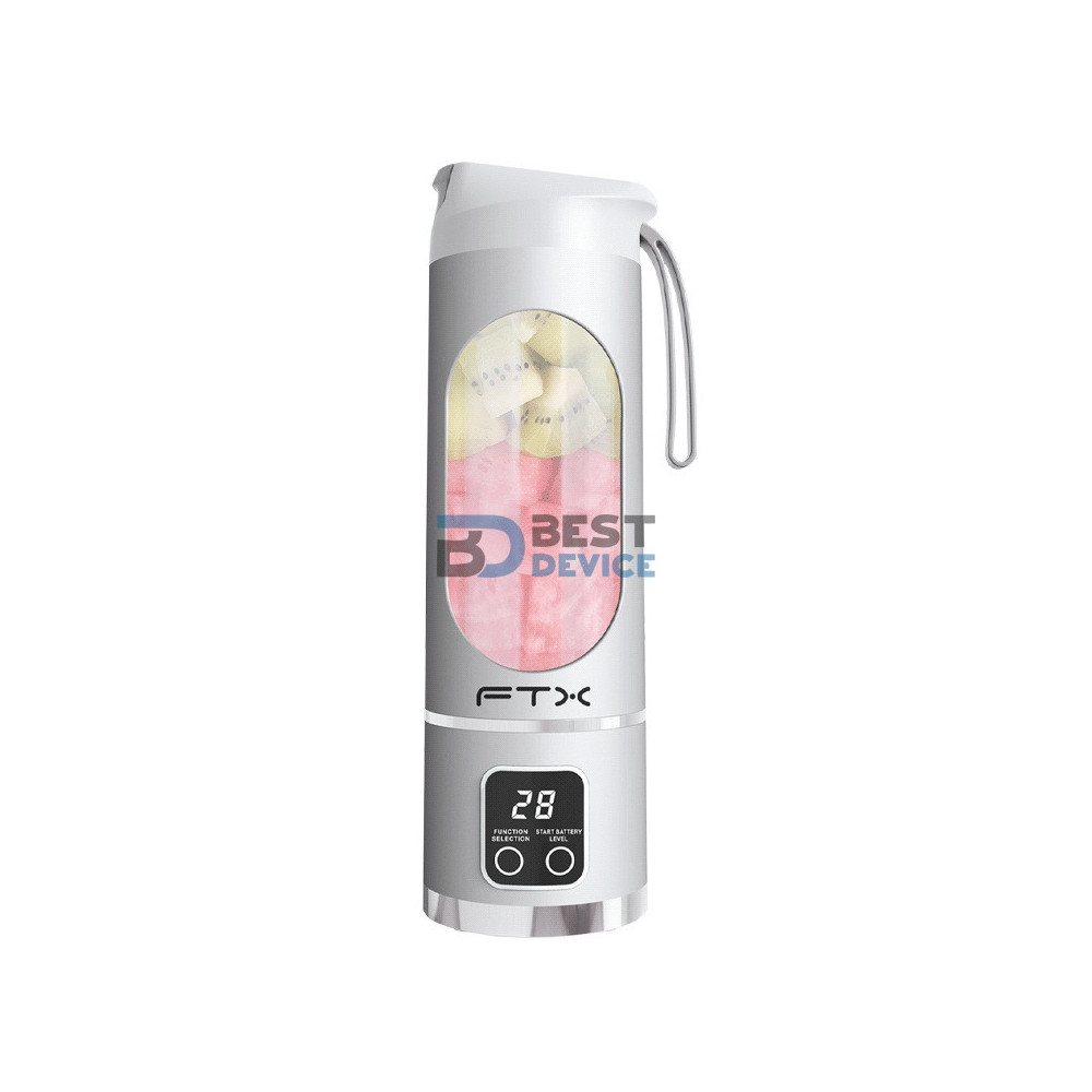 LICUADORA PORTATIL FTX PB-WH 3 FUNCIONES/BLANCO 127116