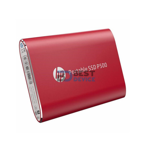 SSD EXTERNO HP 120GB 7PD46AA ABB P500 ROJO