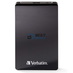 SSD EXTERNO VERBATIM 256GB VX460 70382 USB 3.1 NEGRO