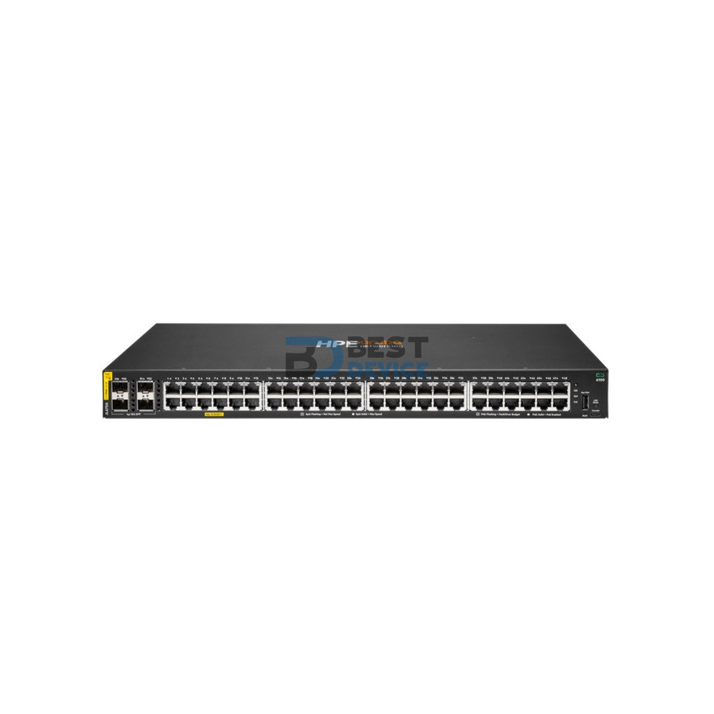SWITCH HPE ARUBA 6100 48G POE 4SFP+ (JL675A)