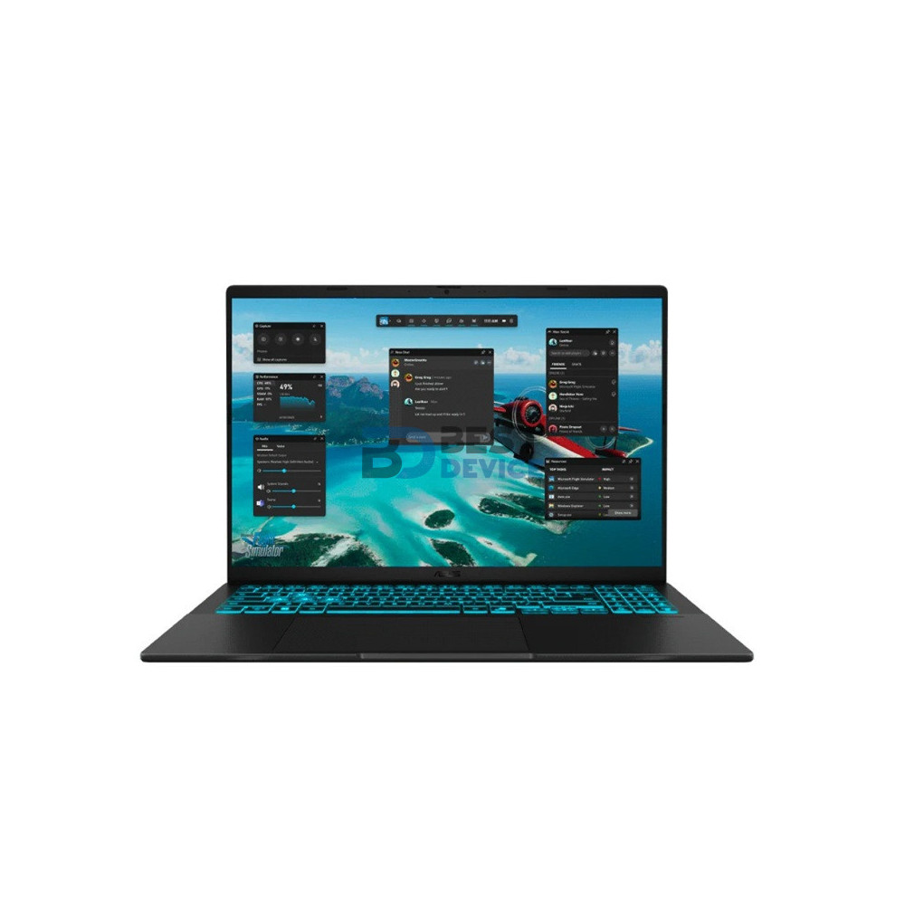 NOTEBOOK GAMER ASUS V16 V3607VH-RP011W C5/16/512/5050-8G/W11H/16" WUXGA