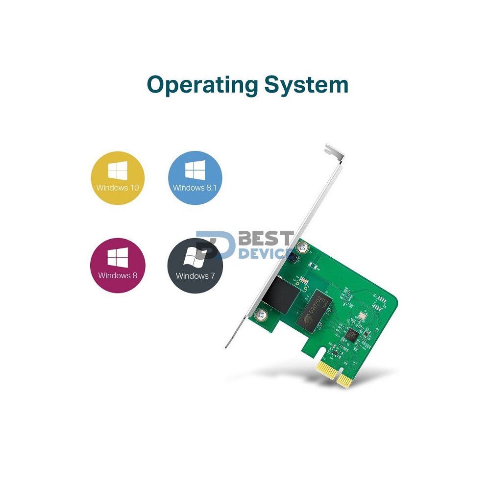 ADAPTADOR DE RED TP-LINK NE PCIe G-LAN TG-3468