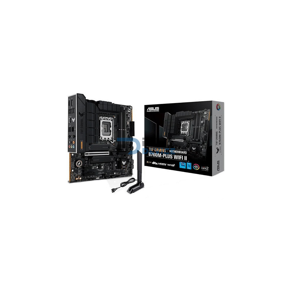 PLACA MADRE ASUS 1700 B760M-PLUS WIFI II DDR5 TUF GAMING S/R/HDMI/DP/3M2/USB/