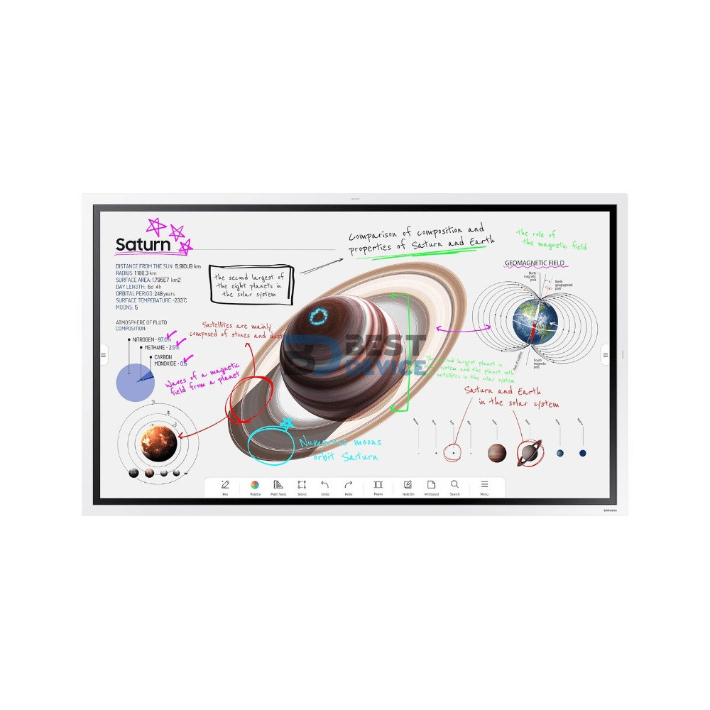 PANTALLA INTERACTIVA SAMSUNG 75" FLIP PRO WM75B LH75WMBWLGCXZA