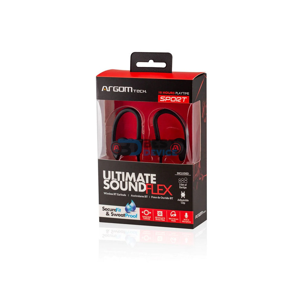 AURICULAR ARGOMTECH ARG-HS-2025BK NEGRO BT