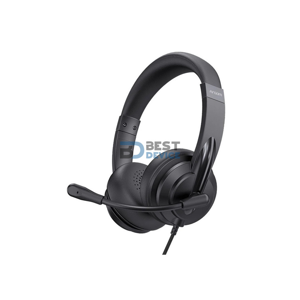 AURICULAR ARGOMTECH ARG-HS-2600BK TIPO-C NEGRO