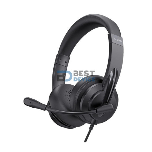 AURICULAR ARGOMTECH ARG-HS-2600BK TIPO-C NEGRO