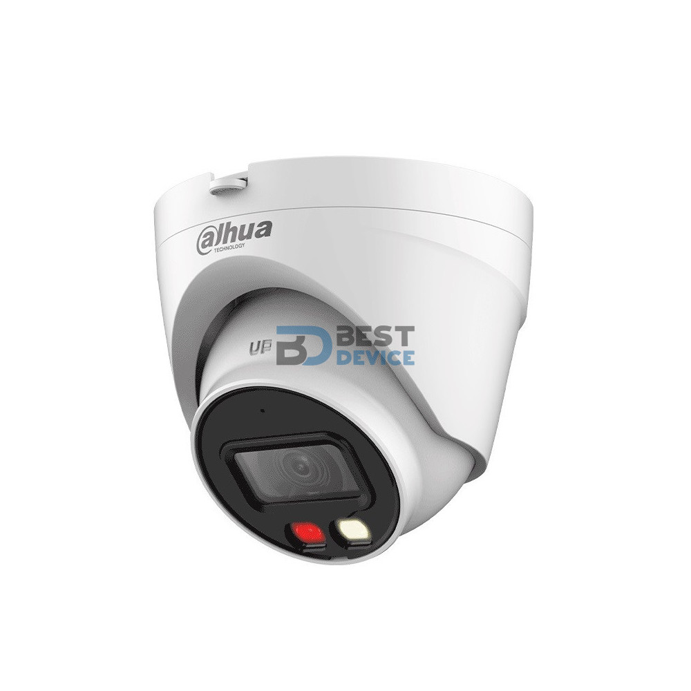 CÁMARA DAHUA IPC-HDW1239V-SA-IL DOMO 2MP FULL COLOR