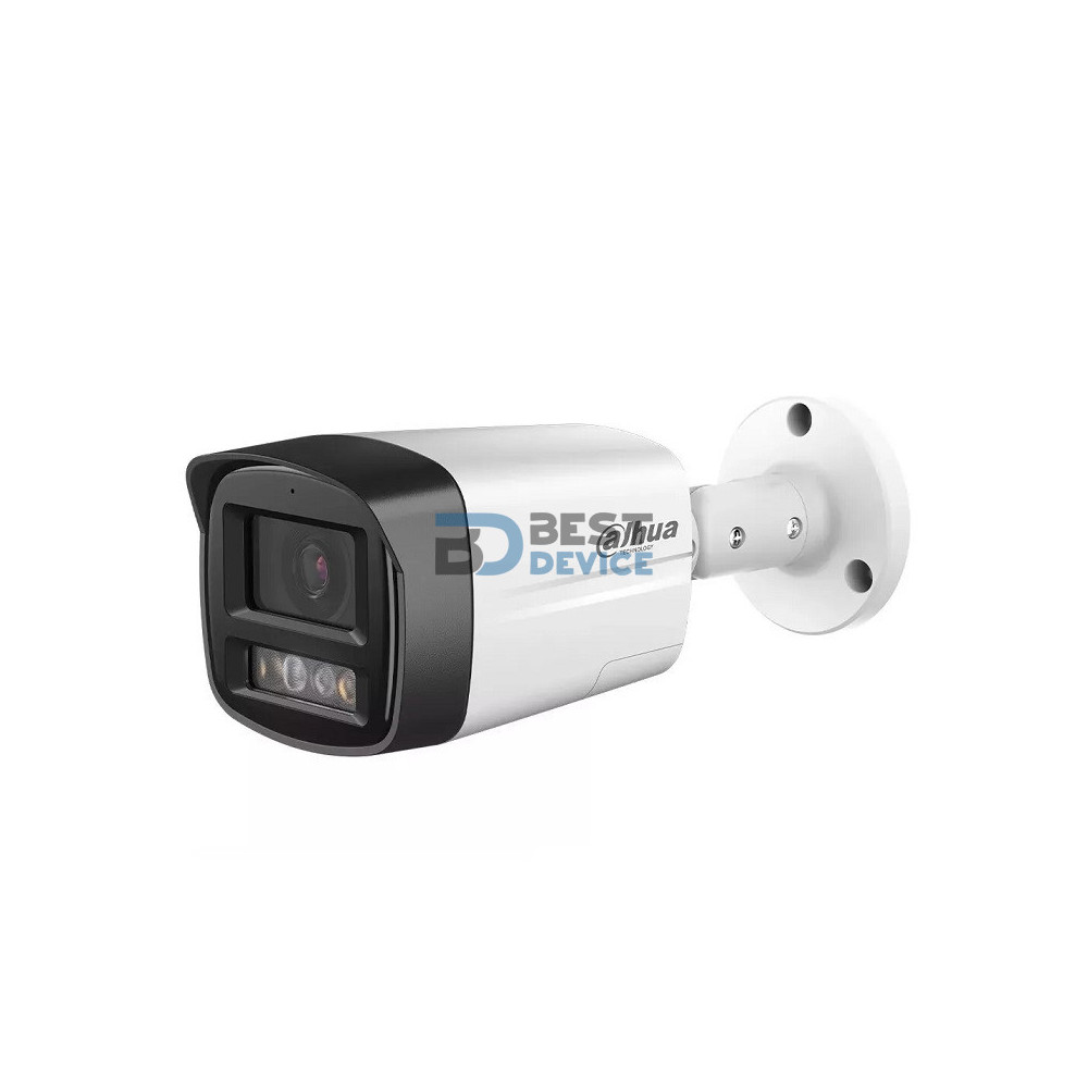 CÁMARA DAHUA IPC-HFW2449TL-S-PV BULLET 2.8MM F COLLOR 4MP DUAL