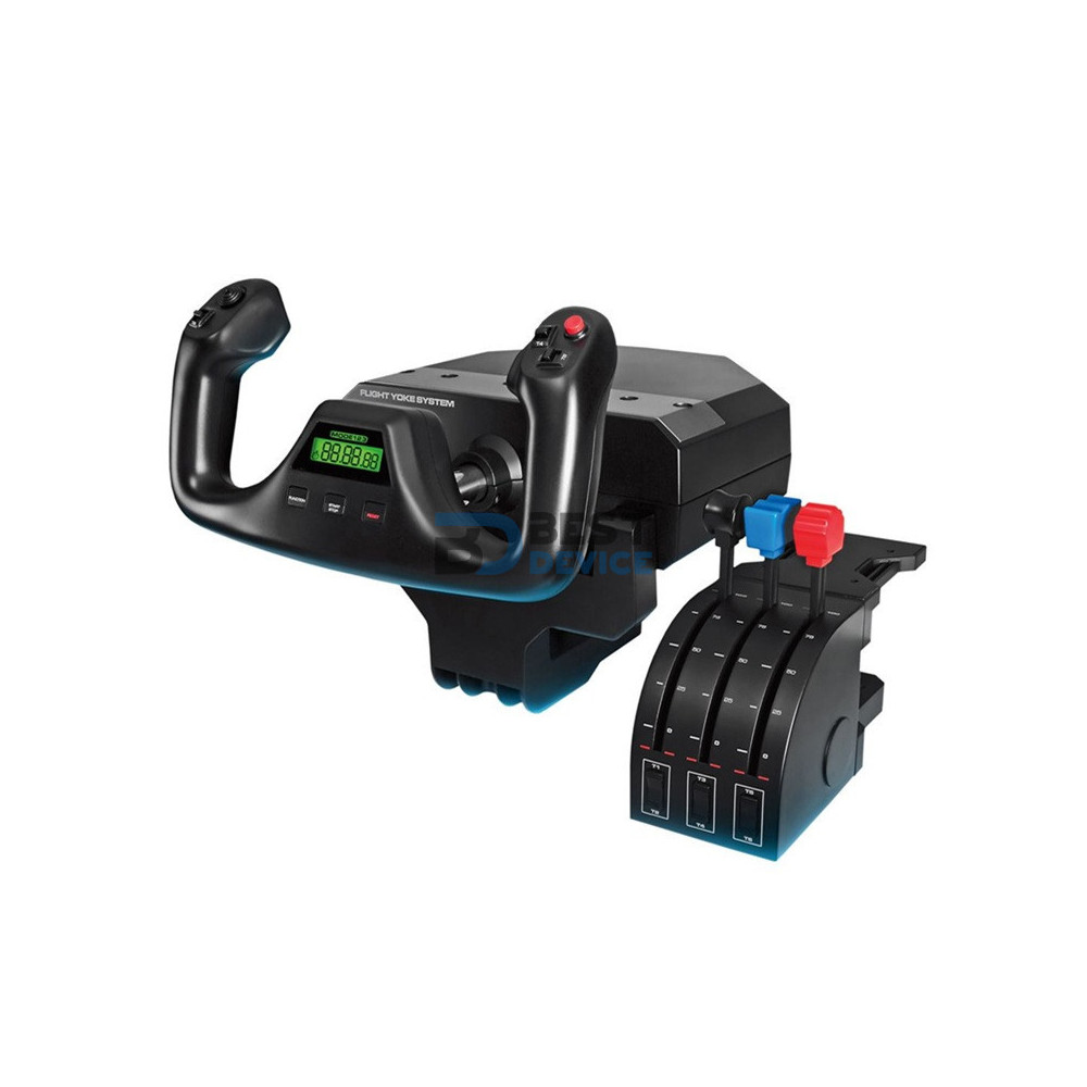 VOLANTE + ACELERADOR LOGITECH PRO FLIGHT 945-000023