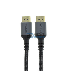 CABLE FTX FTX-DP8K-AG1 DP-DP M/M 1M 8K/60HZ/1.4/32GBPS NEGRO