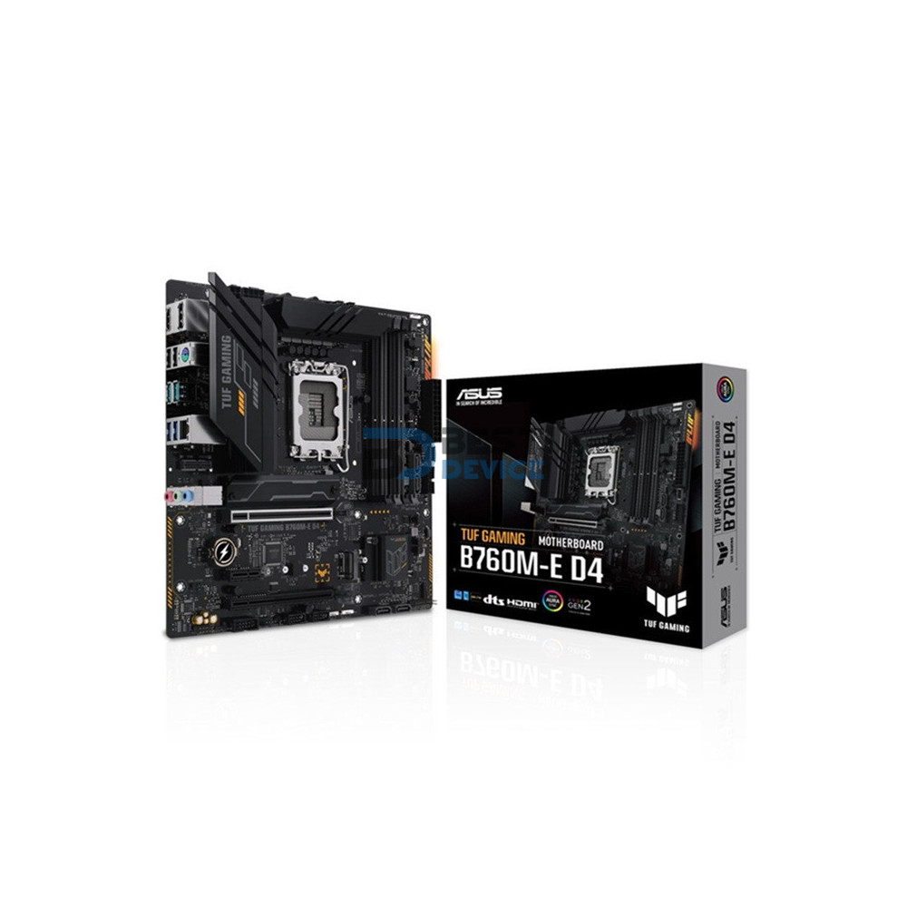 PLACA MADRE ASUS TUF GAMING 1700 B760M-E D4 S/R/HDMI/DP/2M2/USB3.2/MATX