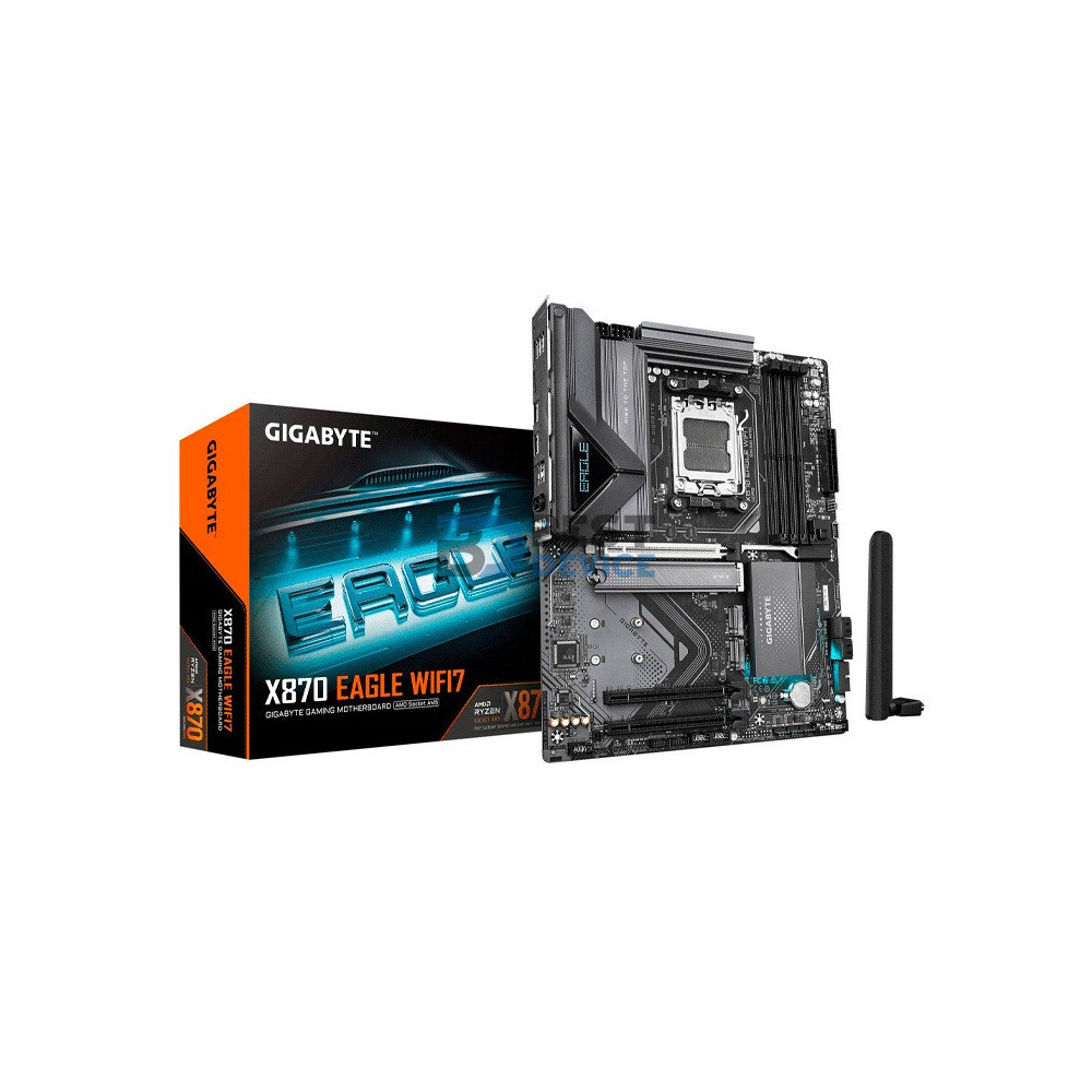 PLACA MADRE GIGABYTE AM5 EAGLE X870 WIFI7 DDR5 S/R/HDMI/3M2/USB3.2/ATX