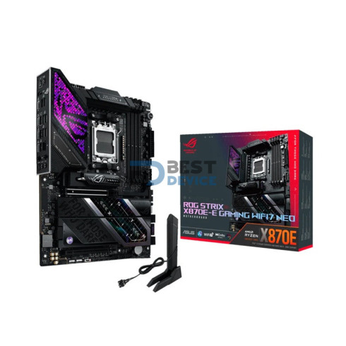 PLACA MADRE ASUS ROG STRIX X870E-E GAMING WIFI7 NEO AM5/S/R/HDMI/5M2/USB4/ATX