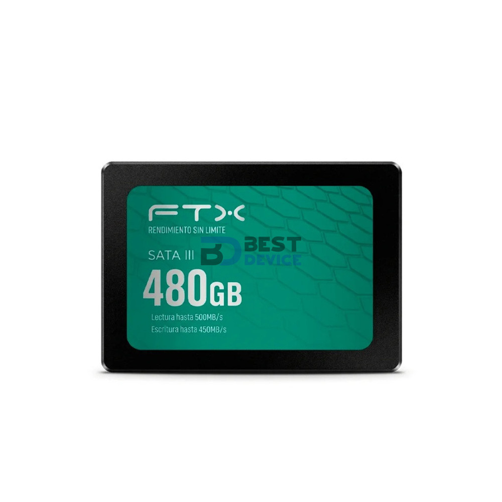 SSD FTX 480GB 2.5 SATA3 500/450 138570