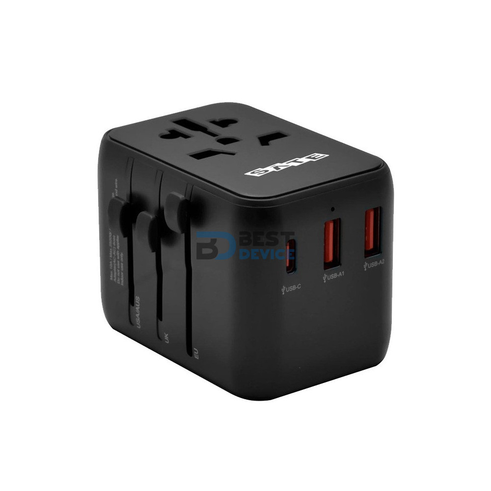 ADAPTADOR DE VIAJE UNIVERSAL SATE AD-0003