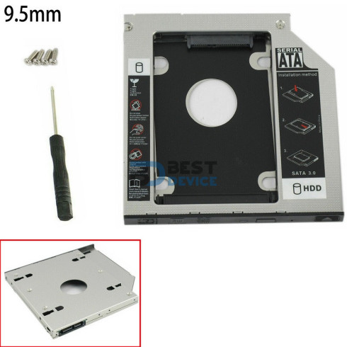 ADAPTADOR CADDY P/NB 9.5MM
