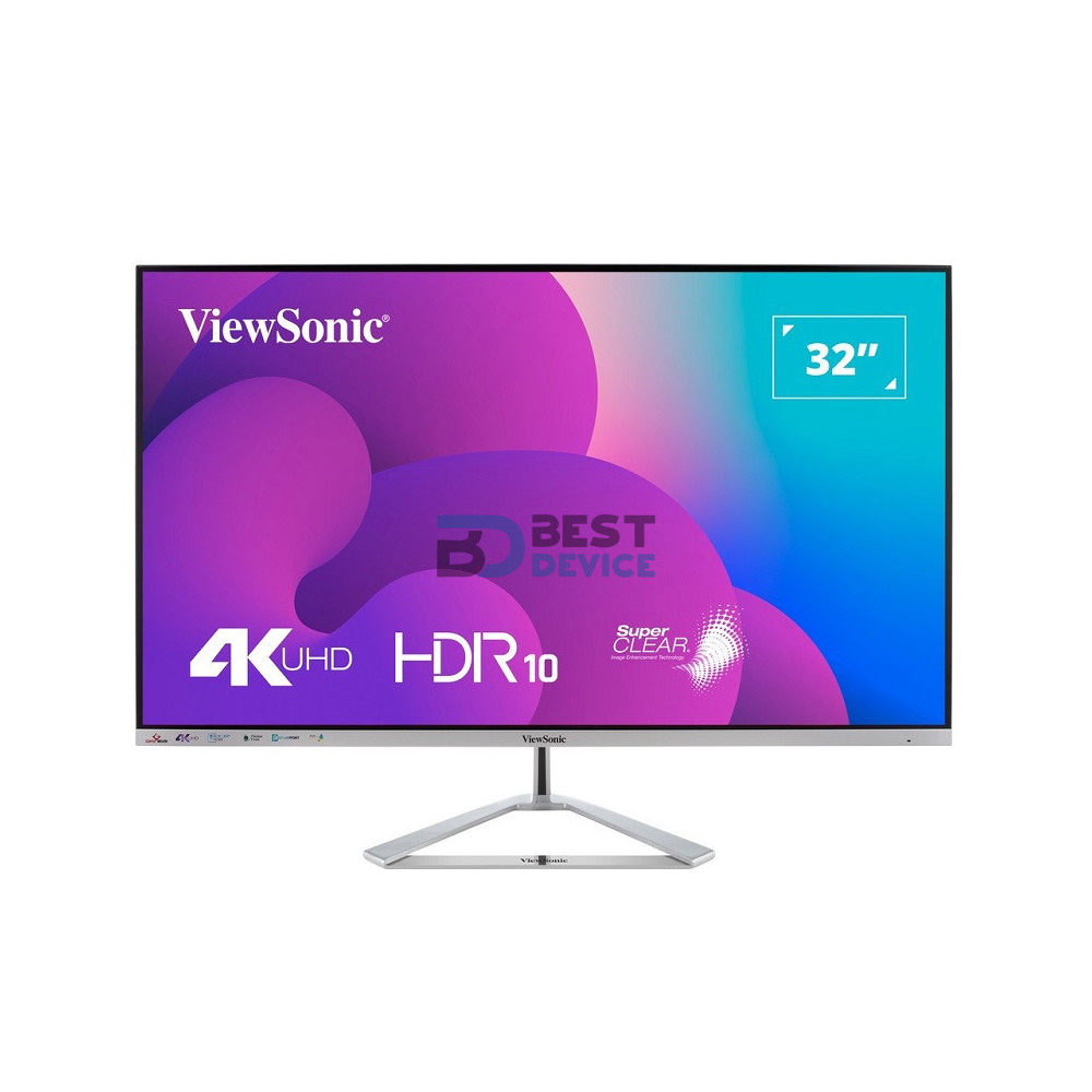MONITOR VIEWSONIC 32" VX3276-4K-MHD