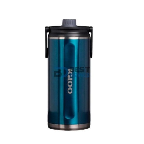 BOTELLA TÉRMICA IGLOO 2.4L CHUG AZUL MODERNO CON MANIJA 71102