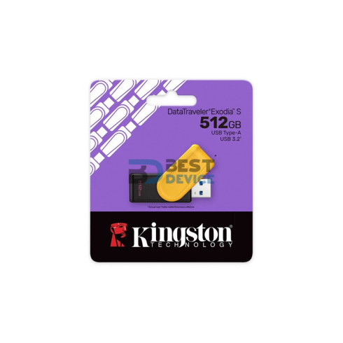 PENDRIVE KINGSTON 512GB DATATRAVELER EXODIA S DTXS/512GB USB-A 3.2