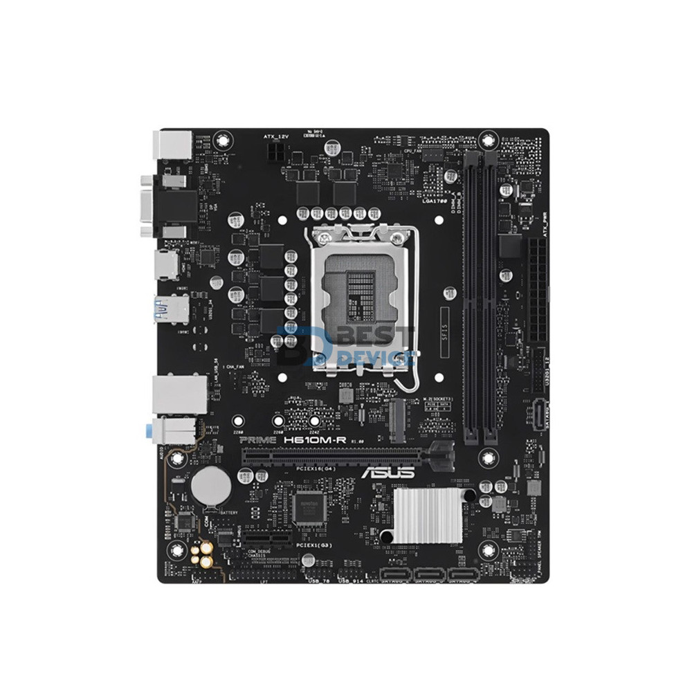 PLACA MADRE ASUS PRIME 1700 H610M-R D5 M.2/DDR5/HDMI/VGA/DP