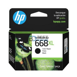 TINTA HP 668XL NEGRO 7FP39VL