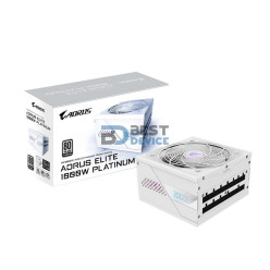 FUENTE AORUS ELITE 1000W 80 PLUS PLATINUM FULL MODULAR GP-AE1000PM PG5 ICE